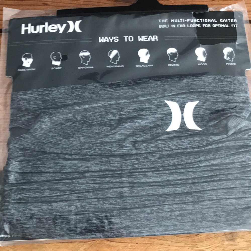 NWT Hurley Multi-Functional Gaiter (face mask)